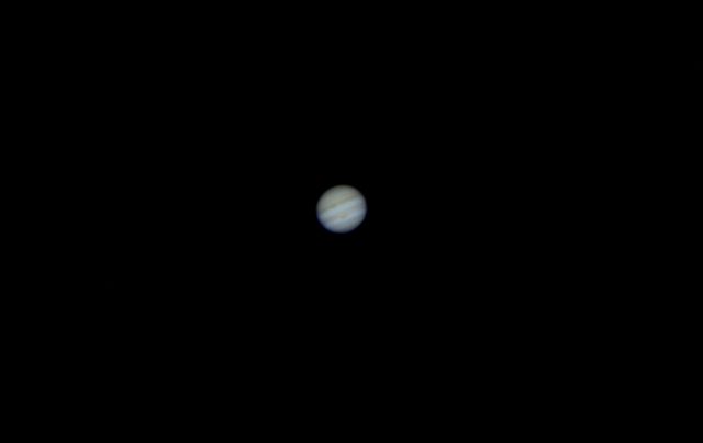 Júpiter fotografiado con el telescopio del observatorio